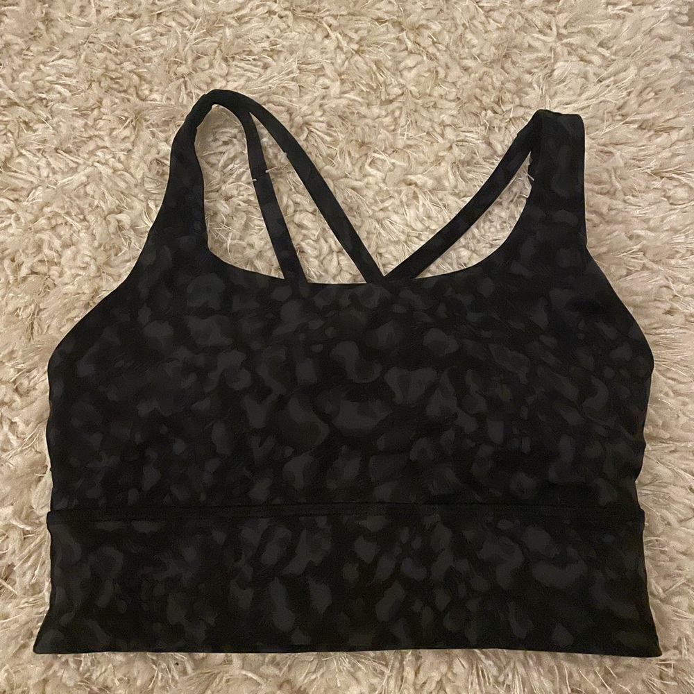 size 2 lulu bra! cheetah print perfect condition